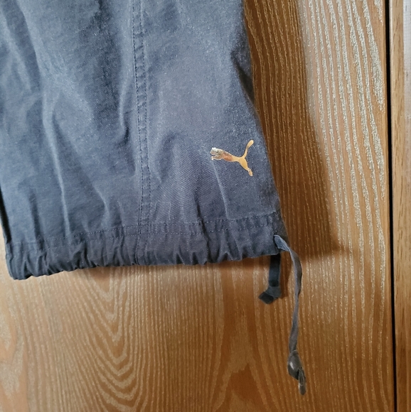 Puma Ladies Cotton-Blend Pants with Drawstring Ankles - Picture 3 of 8